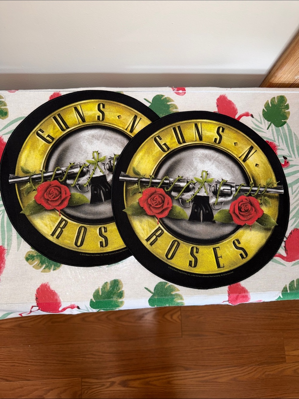 NEW Guns n Roses Patch Set of TWO Perfect for a Denim Jacket or Tote